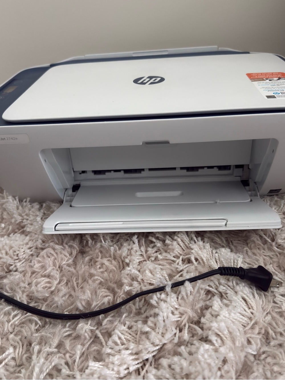HP Deskjet 2742e WiFi printer & scanner